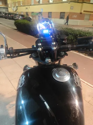 Macbor Rockster Flat 125 custom