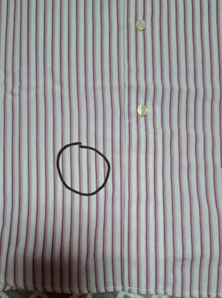 Camisa Zara Rayas Rosas y Blancas Talla M