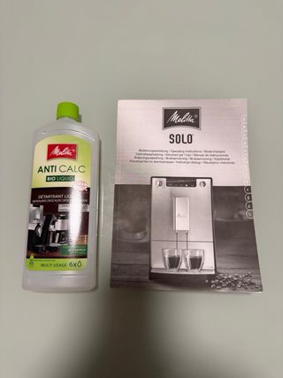 Cafetera Melitta Solo Negra