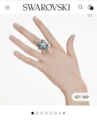 Anillo Swarovski Idyllia Mujer Estrella