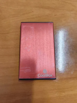 Carcasa Disco Duro CoolBox Roja