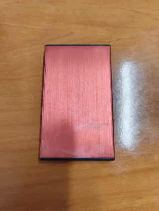 Carcasa Disco Duro CoolBox Roja