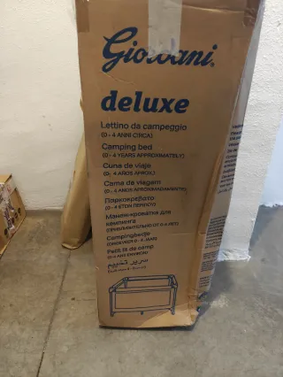 Cuna de viaje Giordani Deluxe (0-4 años)