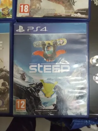 Lote Juegos PS4: FIFA, Steep, Call of Duty...