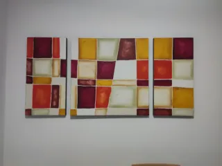 Cuadro Triptico 140cm