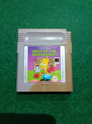 The Simpsons Bart vs. the Juggernauts Game Boy