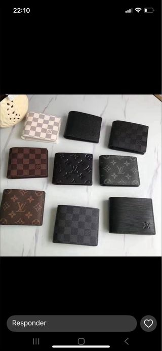 Billetera Louis Vuitton Azul