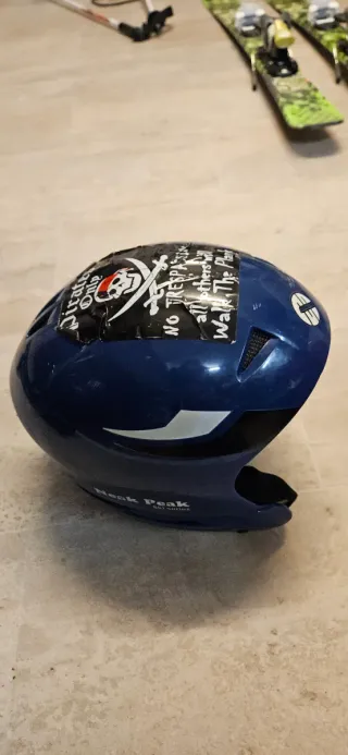 Casco de esquí infantil azul Wezde 55cm