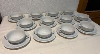 Juego consomé Vista Alegre Sagres 24 pzs