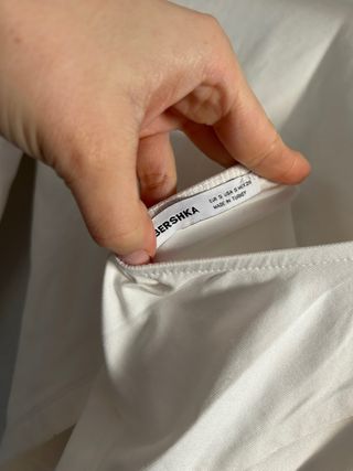 Camiseta blanca escote espalda