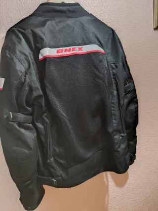 Chaqueta Moto ONEX Negra Talla XL