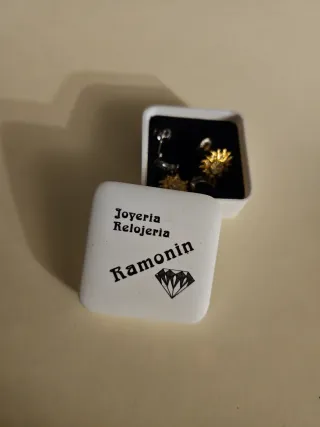 Pendientes Sol y Luna Ramonín Plata y Oro