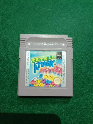 Tetris Attack Game Boy Nintendo DMG-AYLP-EUR