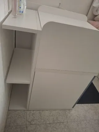 Cuna cambiador + colchón transformable