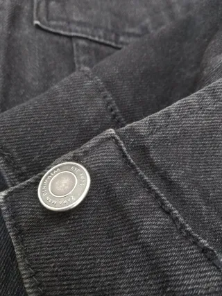 Cazadora Zara Negra Talla L