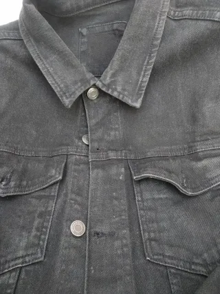 Cazadora Zara Negra Talla L