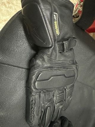Guantes Moto Alpinestars Cuero Gore-Tex
