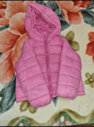 Chaqueta niña rosa 6-7 años