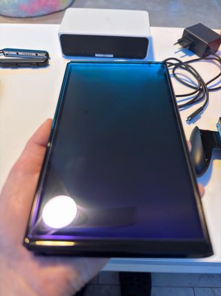 Nintendo Switch OLED + Mando Pro + Accesorios