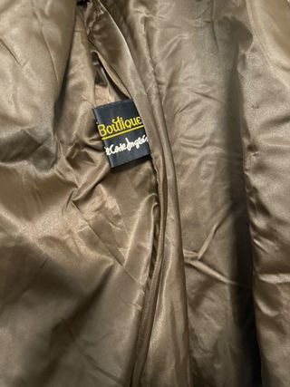 Abrigo pelo natural El Corte Inglés vintage