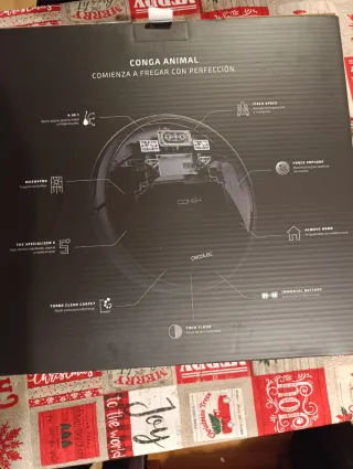 Aspirador Robot Cecotec Conga Serie 950 animal