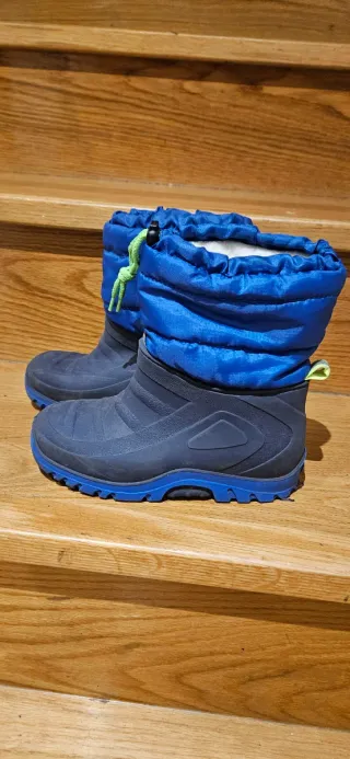 Botas de Nieve Niños Azul
