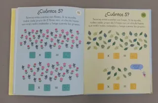 Educa libro multiplicar STEM infantil aprender