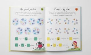 Educa libro multiplicar STEM infantil aprender