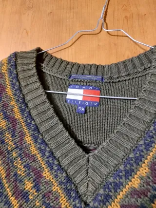 Maglione Tommy Hilfiger Vintage Anni 90