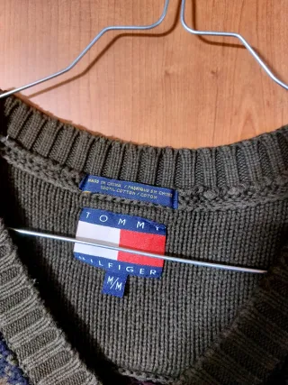 Maglione Tommy Hilfiger Vintage Anni 90