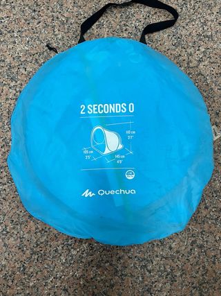 Refugio camping / playa Quechua 2 Seconds