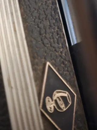 Maletín ejecutivo portadocumentos retro 70s