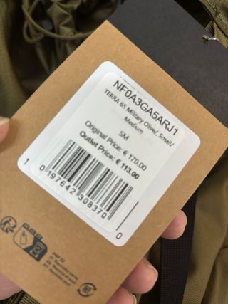 Mochila Montaña The North Face 65L