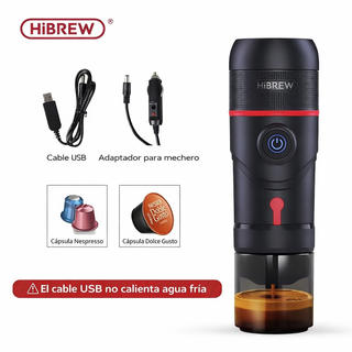 Cafetera Portátil HiBREW H4-basic 3 en 1