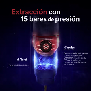 Cafetera Portátil HiBREW H4-basic 3 en 1