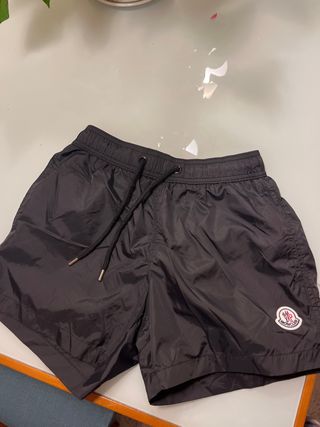Bañador Moncler Talla S Negro