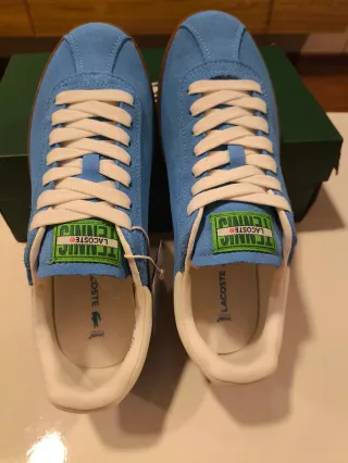 Zapatillas Lacoste Baseshot Azul Talla 38