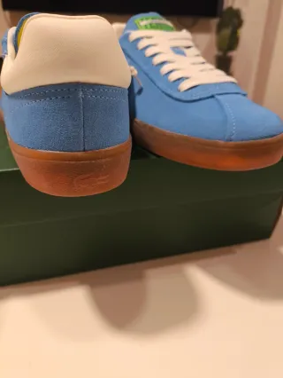 Zapatillas Lacoste Baseshot Azul Talla 38