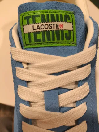 Zapatillas Lacoste Baseshot Azul Talla 38