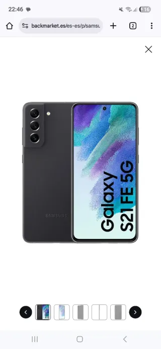 Samsung Galaxy S21 Negro