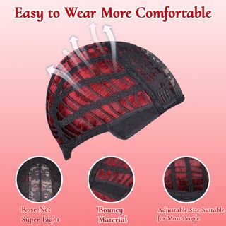 Peluca de Mujer Roja NUEVO SIN USO