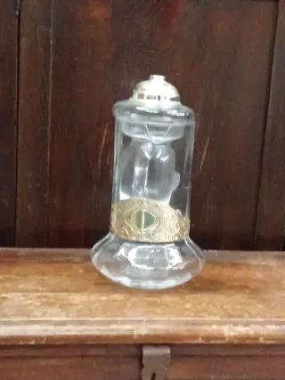 Collezione Vaso Vetro Dorato