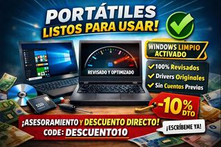Buscas un portátil totalmente revisado y listo?