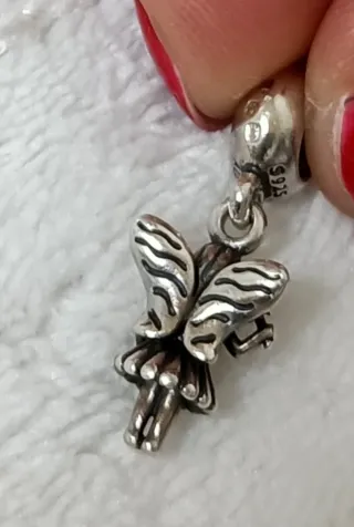 Pandora Charm Hada Corazón Dorado
