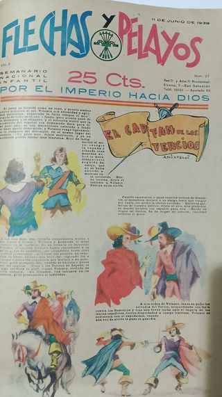 Flechas y Pelayos nº 31 ,9 Julio 1939