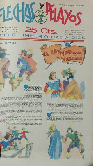 Flechas y Pelayos nº 31 ,9 Julio 1939