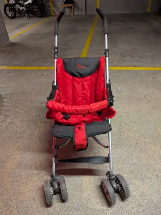 Silla de paseo MyNurse Happy roja