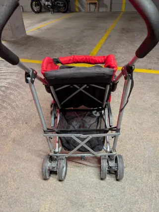 Silla de paseo MyNurse Happy roja