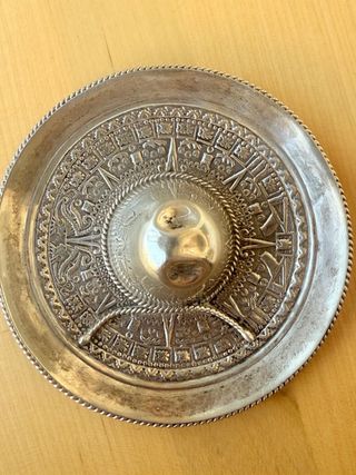 Sombrero Mexicano Plata Ley 925