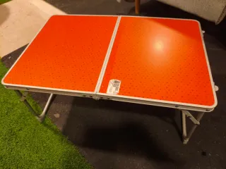 Mesa de camping plegable